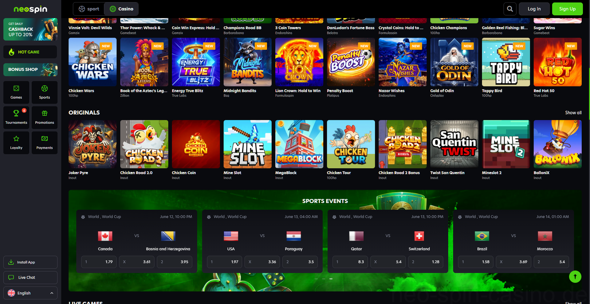 Neospin Casino Casino